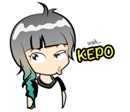 lt Girl sticker #13368024