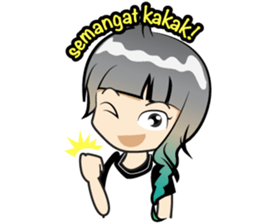 lt Girl sticker #13368029