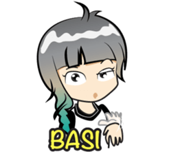 lt Girl sticker #13368030