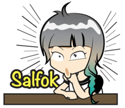 lt Girl sticker #13368037