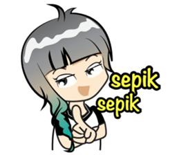 lt Girl sticker #13368046