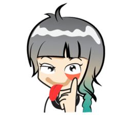 lt Girl sticker #13368053