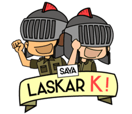 Laskar K! sticker #13368307