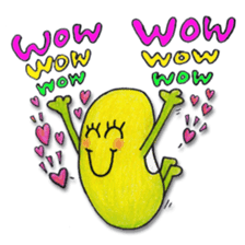Just Bean Very Happy sticker #13368404