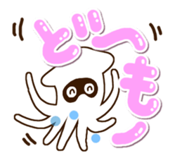 Sticker of Squid. sticker #13369203