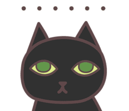 The Scorpio Cat, Carnelian sticker #13369264