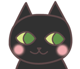 The Scorpio Cat, Carnelian sticker #13369275