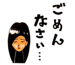 People who apology and something. sticker #13369443