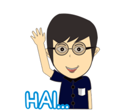 Boy Man sticker #13369614