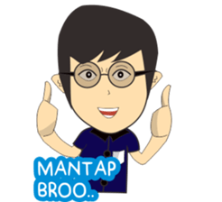 Boy Man sticker #13369616