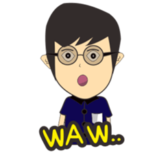 Boy Man sticker #13369620