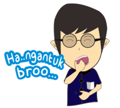 Boy Man sticker #13369625