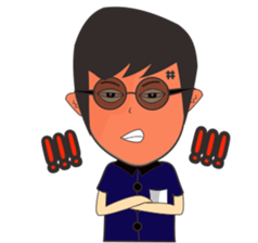 Boy Man sticker #13369626