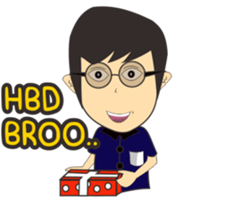 Boy Man sticker #13369639