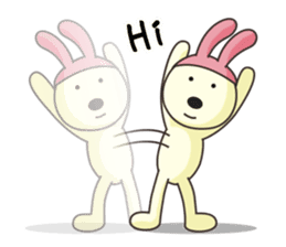 I0 Rabbit - Daily Life sticker #13369919
