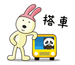 I0 Rabbit - Daily Life sticker #13369920