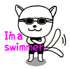 FOR THE SWIMMER Vol.1 English Ver. sticker #13369998