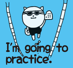 FOR THE SWIMMER Vol.1 English Ver. sticker #13369999