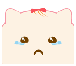 Cute Miaow sticker #13370407
