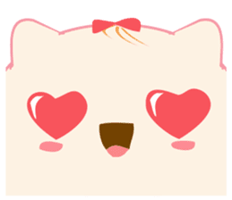 Cute Miaow sticker #13370408
