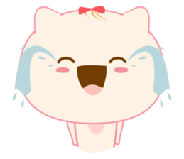 Cute Miaow sticker #13370410