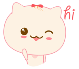 Cute Miaow sticker #13370412