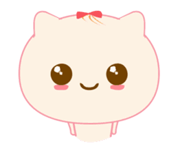 Cute Miaow sticker #13370414