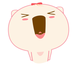 Cute Miaow sticker #13370415