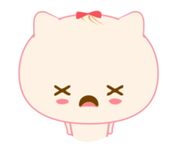 Cute Miaow sticker #13370416
