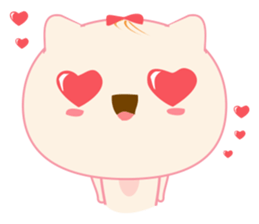 Cute Miaow sticker #13370418