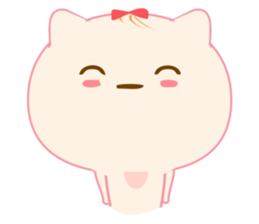 Cute Miaow sticker #13370422
