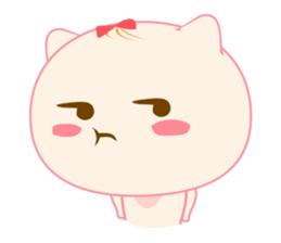 Cute Miaow sticker #13370428