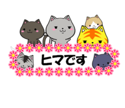 fcf cat part22 sticker #13370740