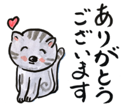 nekomaru calligraphy club sticker #13371182