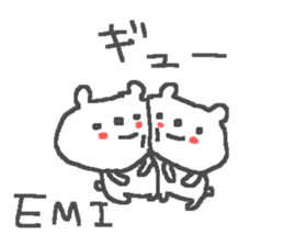 Emi cute bear stickers! sticker #13371283