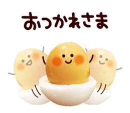 egg face Sticker sticker #13371326