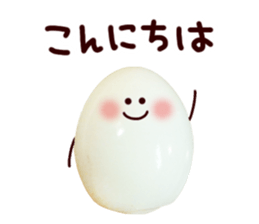 egg face Sticker sticker #13371328