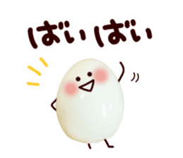 egg face Sticker sticker #13371331