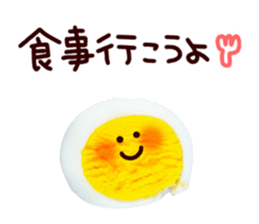 egg face Sticker sticker #13371334