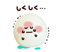 egg face Sticker sticker #13371339