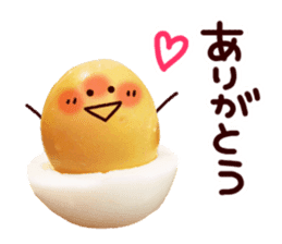 egg face Sticker sticker #13371342