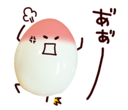 egg face Sticker sticker #13371345