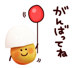 egg face Sticker sticker #13371353