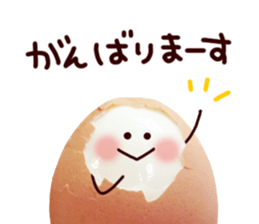 egg face Sticker sticker #13371354