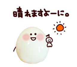 egg face Sticker sticker #13371362