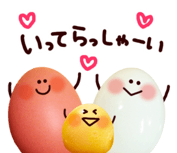 egg face Sticker sticker #13371364