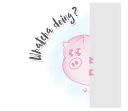 Pig dog crow hen sticker #13371911