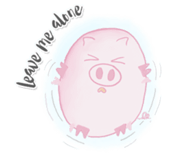 Pig dog crow hen sticker #13371913