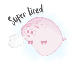 Pig dog crow hen sticker #13371916