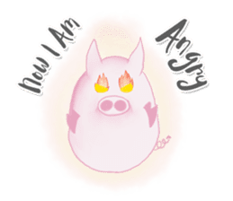 Pig dog crow hen sticker #13371917